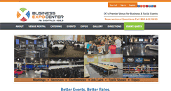 Desktop Screenshot of businessexpocenter.com